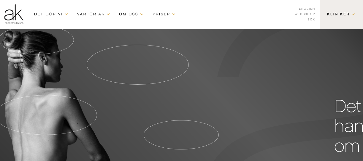 Akademikliniken Homepage